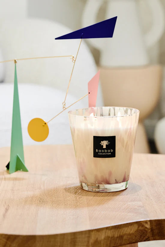 SCENTED CANDLE PEARLS WHITE – Baobab COLLECTION SCENTED CANDLE PEARLS WHITE – Baobab COLLECTION