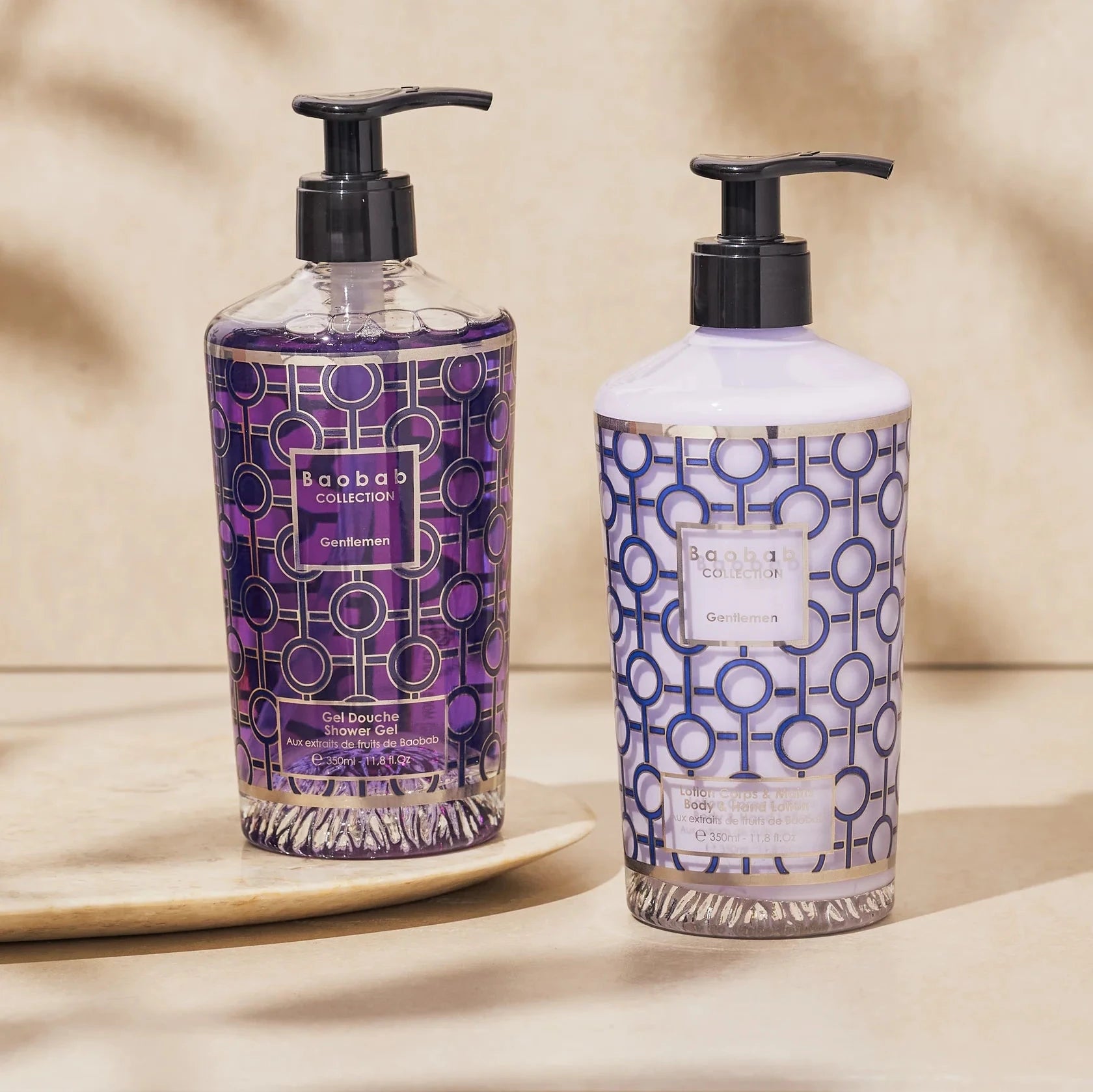 baobab collection ハンドソープ・ボディソープ 2本セット GIFT BOX GENTLEMEN BODY & HAND LOTION AND HAND WASH GEL