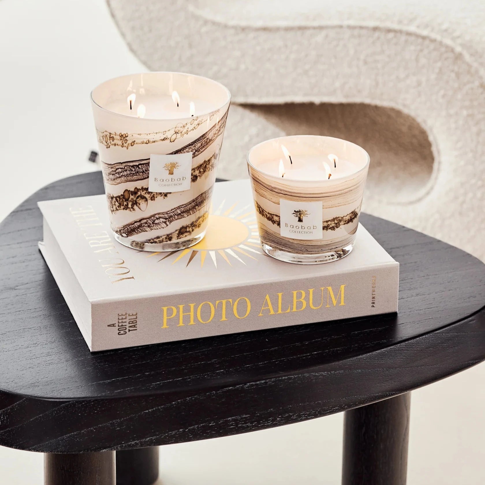 SCENTED CANDLE SAND SILOLI