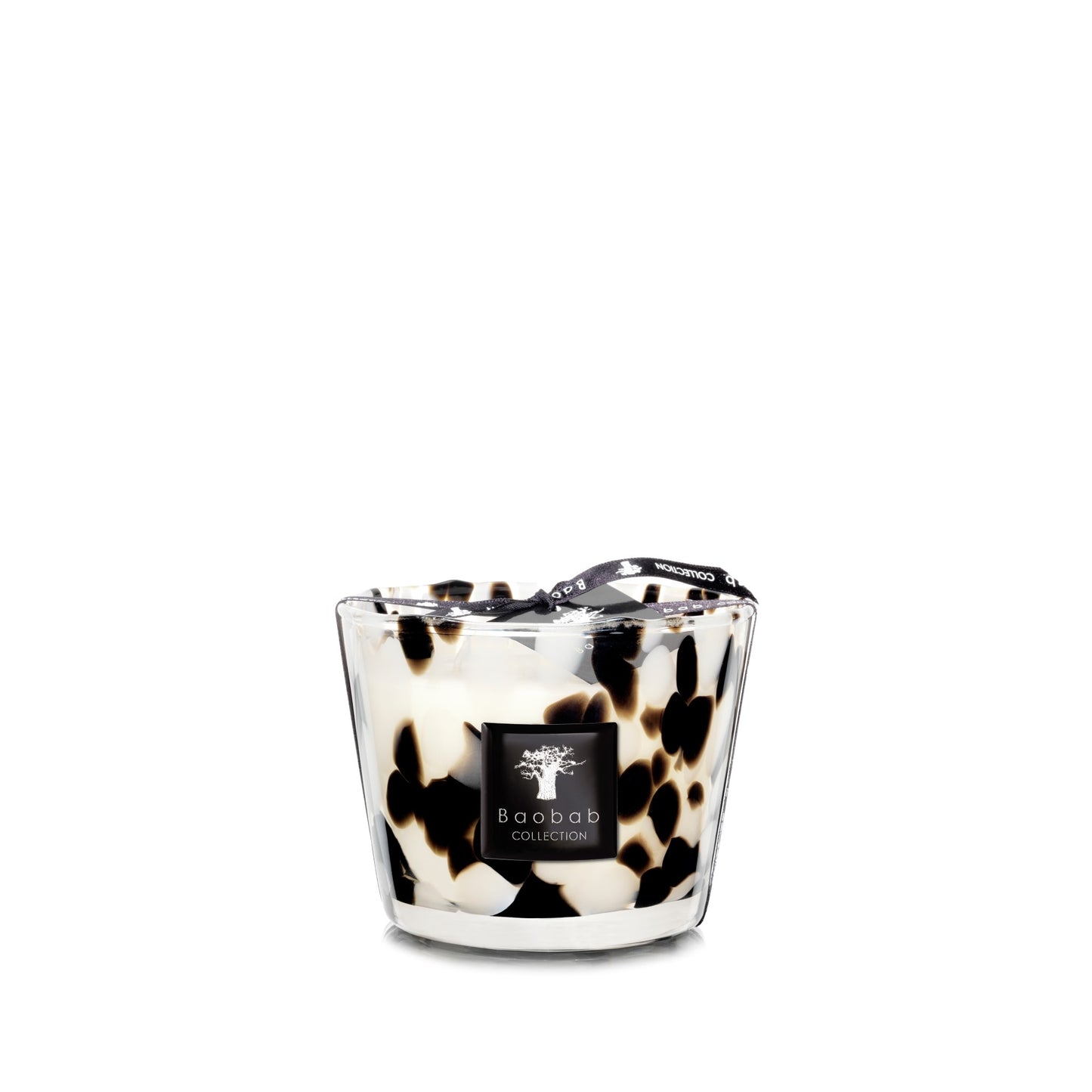 SCENTED CANDLE PEARLS BLACK