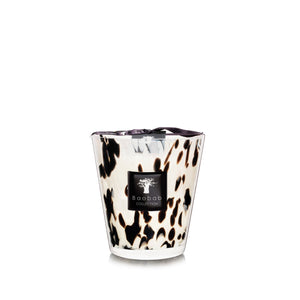 SCENTED CANDLE PEARLS BLACK