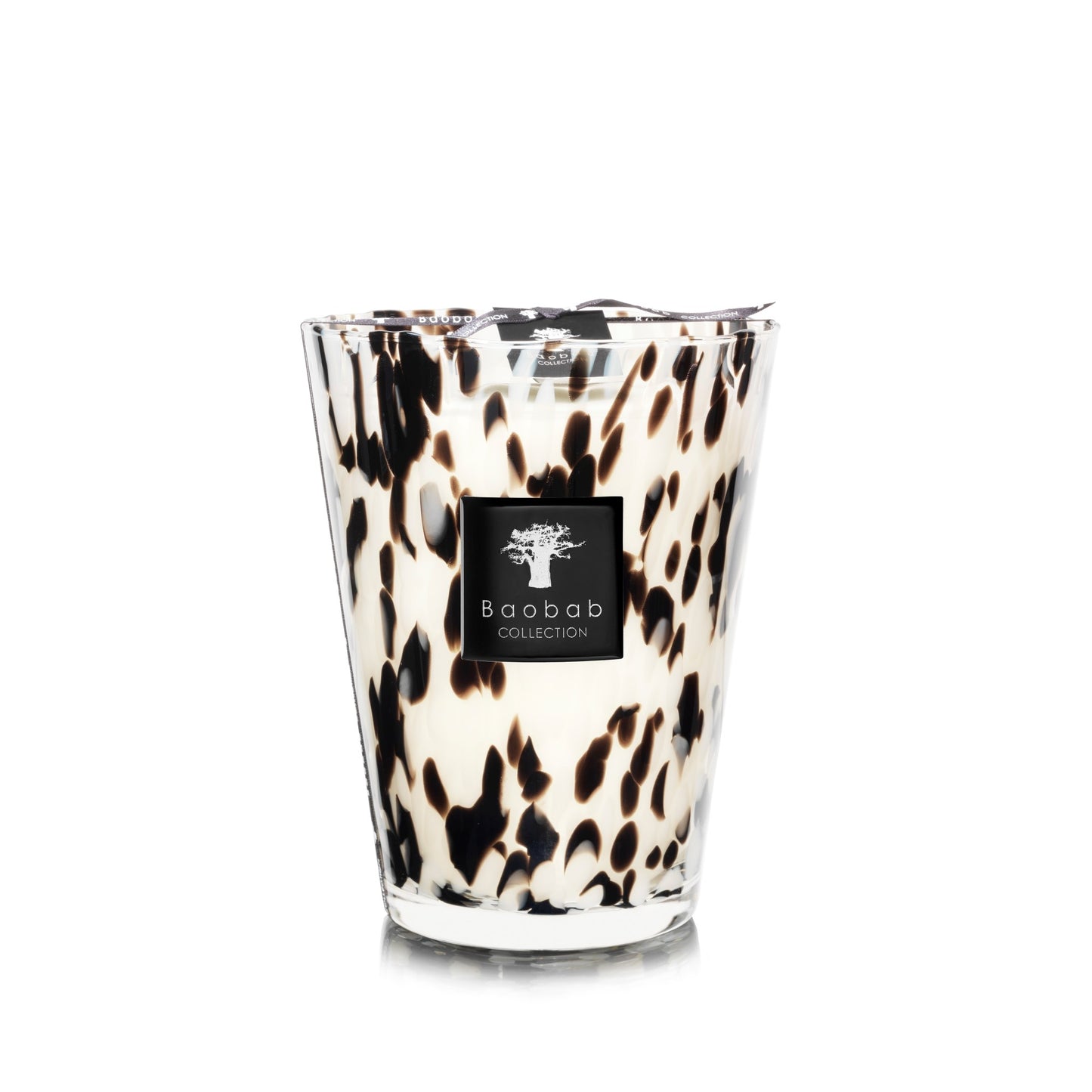 SCENTED CANDLE PEARLS BLACK