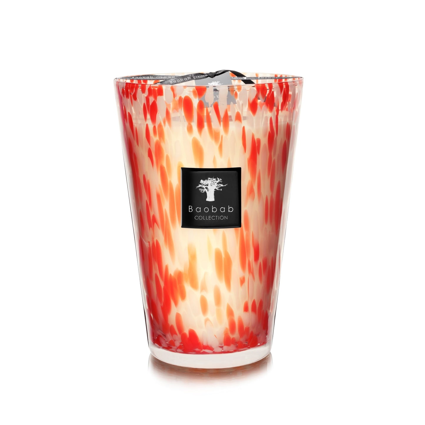 SCENTED CANDLE PEARLS CORAL